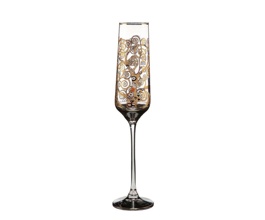Tree of Life - Champagne Glass 26cm Artis Orbis Gustav Klimt